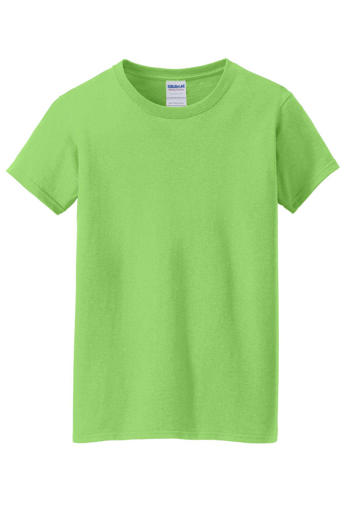 5000L Gildan &#174;  Ladies Heavy Cotton™ 100% Cotton T-Shirt. 1