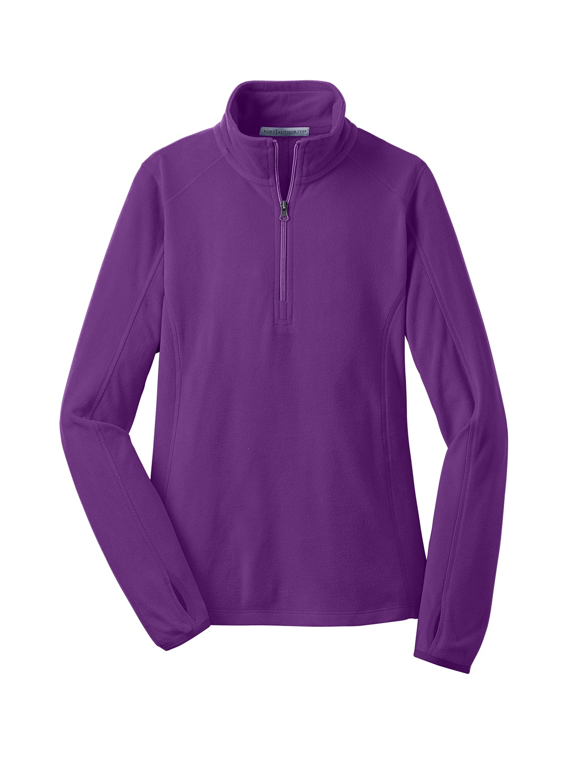 L224 Port Authority &#174;  Ladies Microfleece 1/2-Zip Pullover. 1