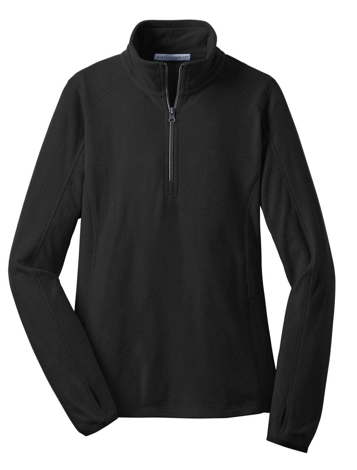 L224 Port Authority &#174;  Ladies Microfleece 1/2-Zip Pullover. 1
