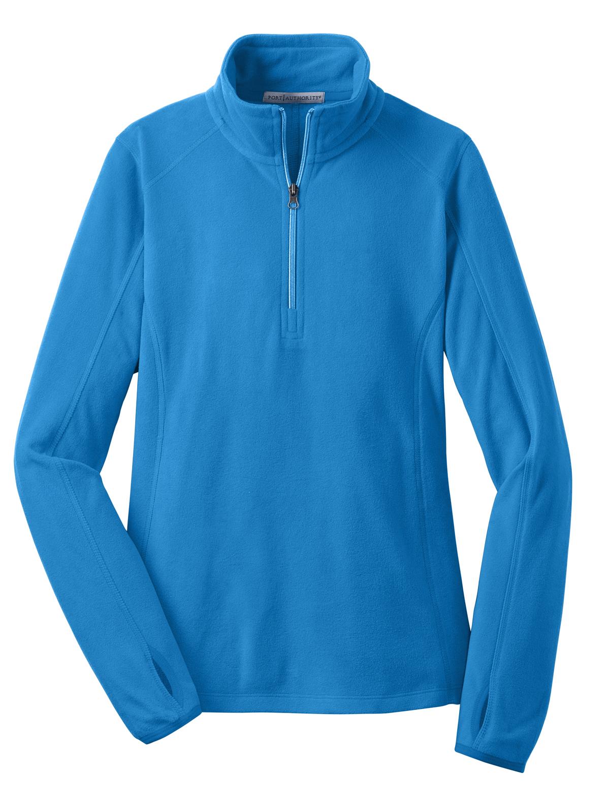 L224 Port Authority &#174;  Ladies Microfleece 1/2-Zip Pullover. 1