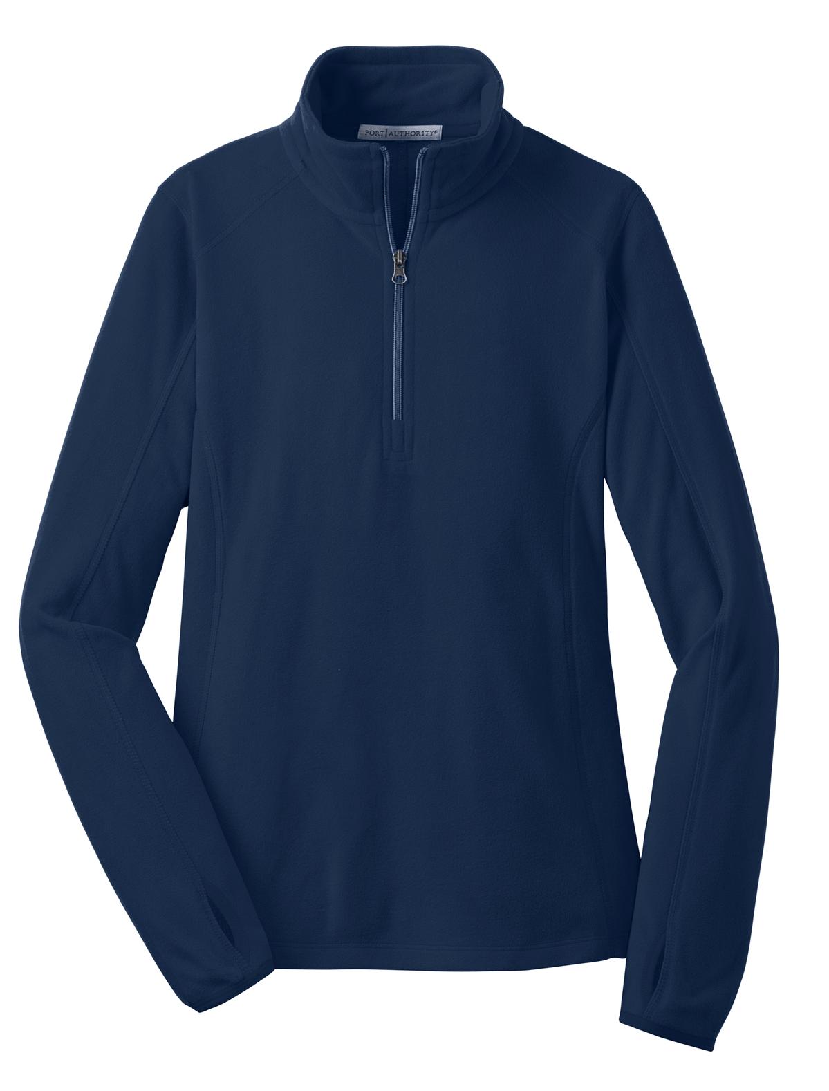 L224 Port Authority &#174;  Ladies Microfleece 1/2-Zip Pullover. 1