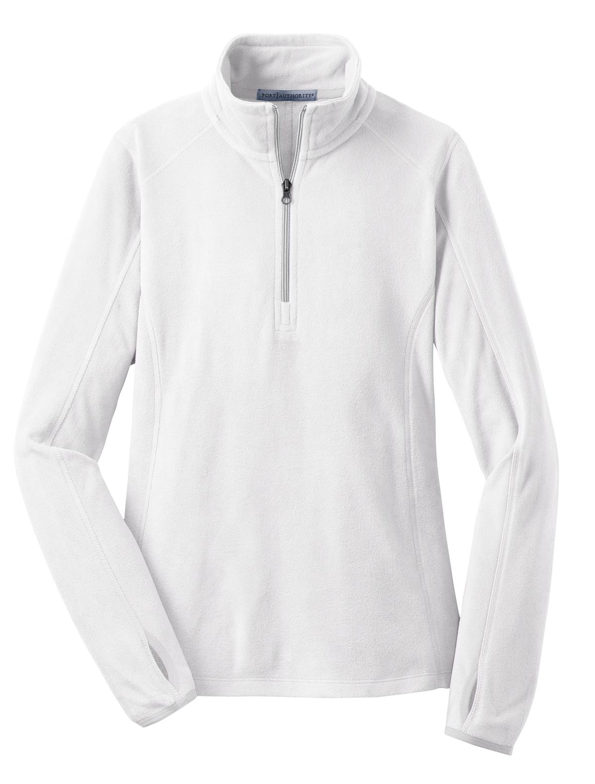 L224 Port Authority &#174;  Ladies Microfleece 1/2-Zip Pullover. 1