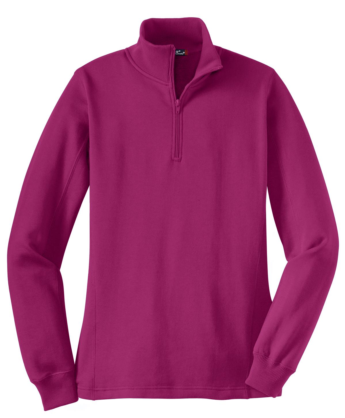 LST253 Sport-Tek &#174;  Ladies 1/4-Zip Sweatshirt. 1