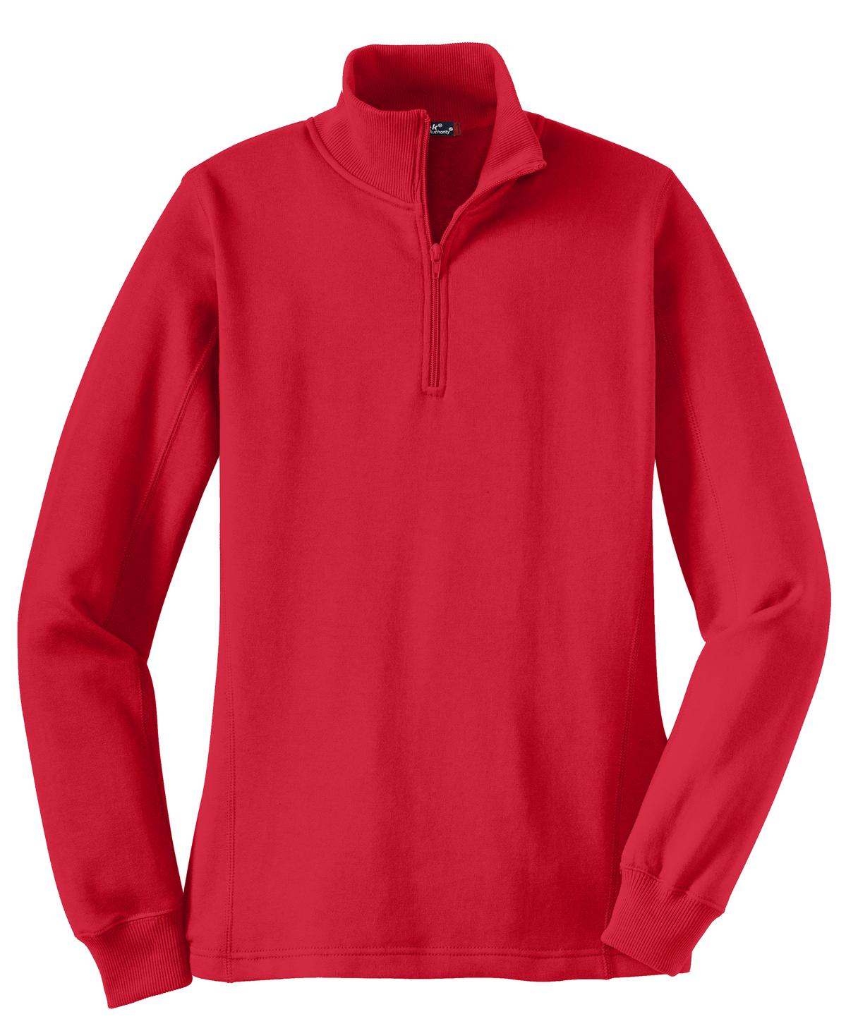 LST253 Sport-Tek &#174;  Ladies 1/4-Zip Sweatshirt. 1